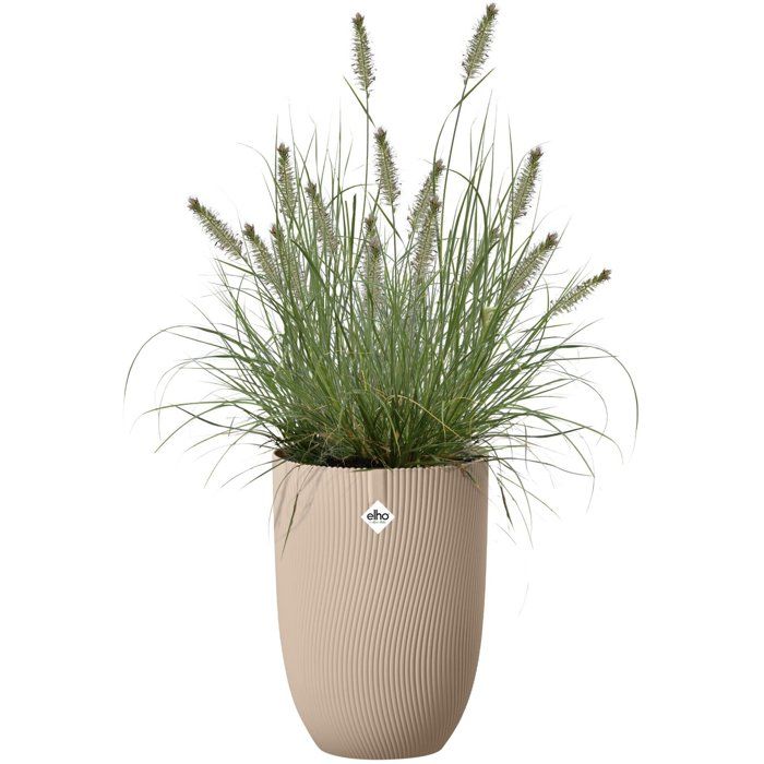 Pot de fleur haut - ELHO - Sereh Haut 30 - 22 L - L 30 x B 29.5 x H 41 cm - Marron - Balcon/intérieur/extérieur