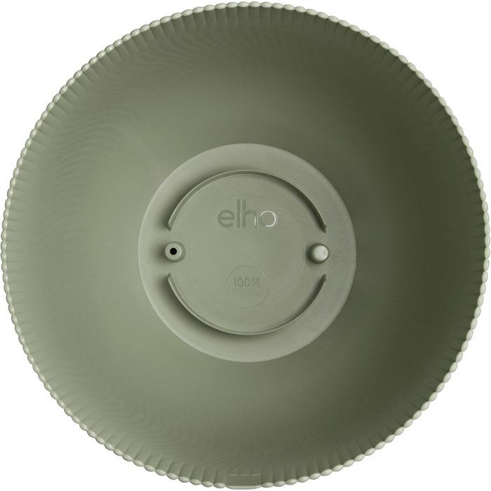 Pot de fleur rond - ELHO - Sereh Rond 60 - 110 L - Ø 59 x H 51 cm - Vert - Intérieur/extérieur