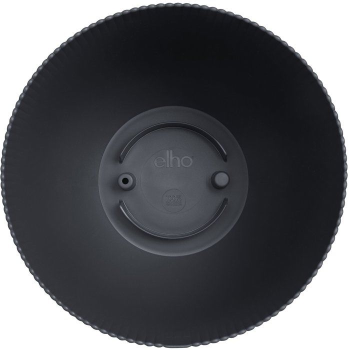 Pot de fleur rond - ELHO - Sereh Rond 60 - 110 L - Ø 59 x H 51 cm - Noir - Intérieur/extérieur