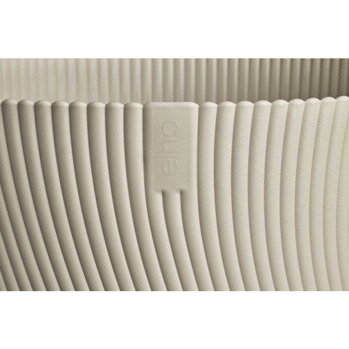 Pot de fleur rond - ELHO - Sereh Rond 60 - 110 L - Ø 59 x H 51 cm - Beige - Intérieur/extérieur