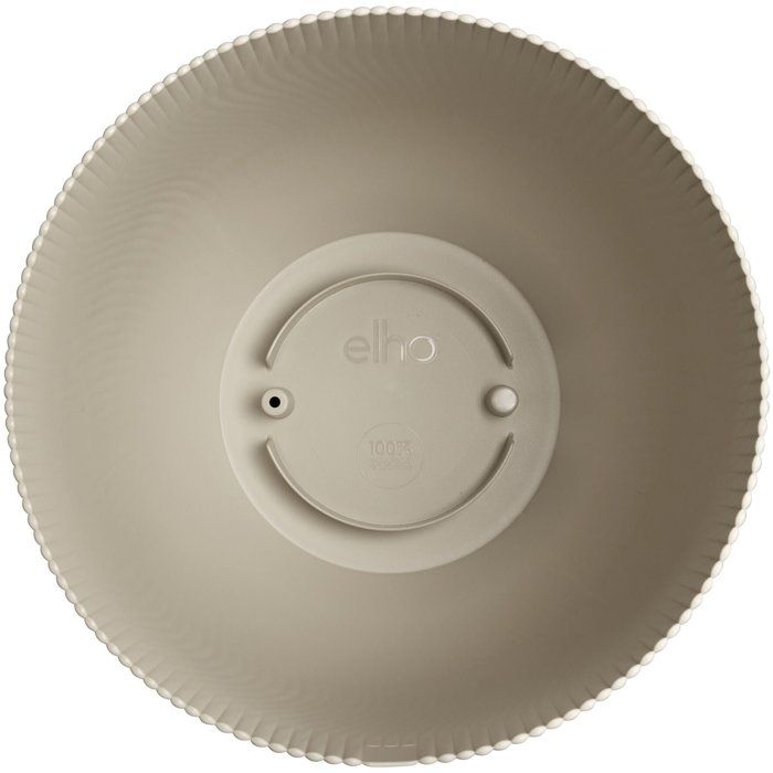 Pot de fleur rond - ELHO - Sereh Rond 60 - 110 L - Ø 59 x H 51 cm - Beige - Intérieur/extérieur