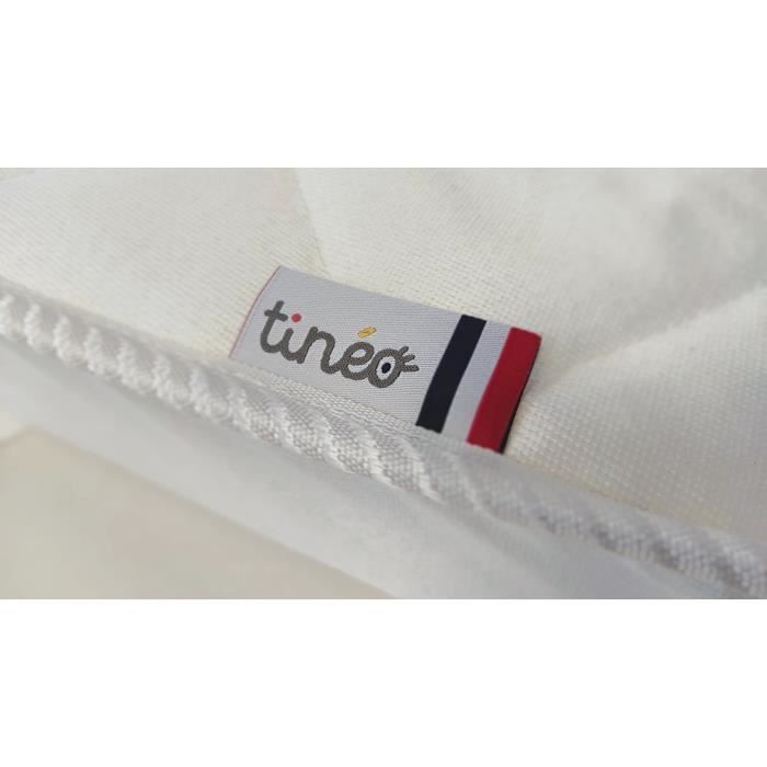 Matelas ClimatisÈ TINEO 70x140 cm - Epaisseur 10 cm - Avec drap housse et alese