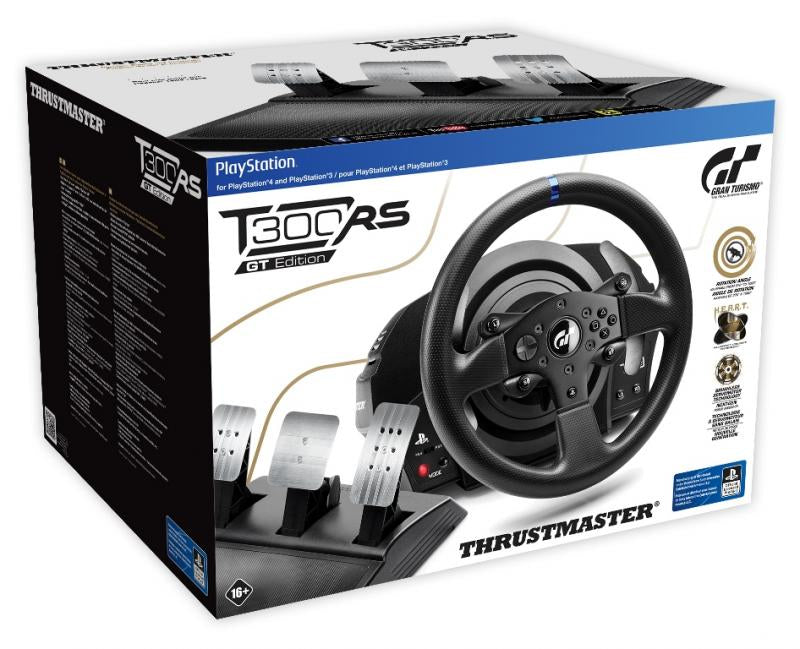 THRUSTMASTER Volant pour jeux vidéo T300RS GT Edition - Pour PC / PS3/ PS4 / PS5 Fonctionne avec les jeux PS5*