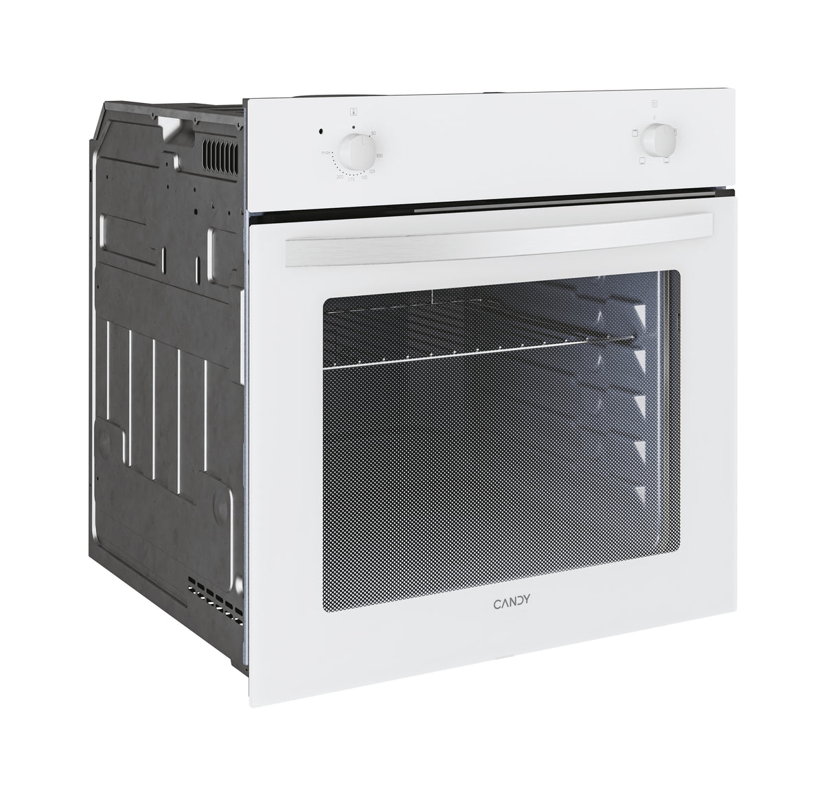 Four encastrable CANDY FIDC B100 - Nettoyage manuel - Convection naturelle - 70L - Blanc - Classe A