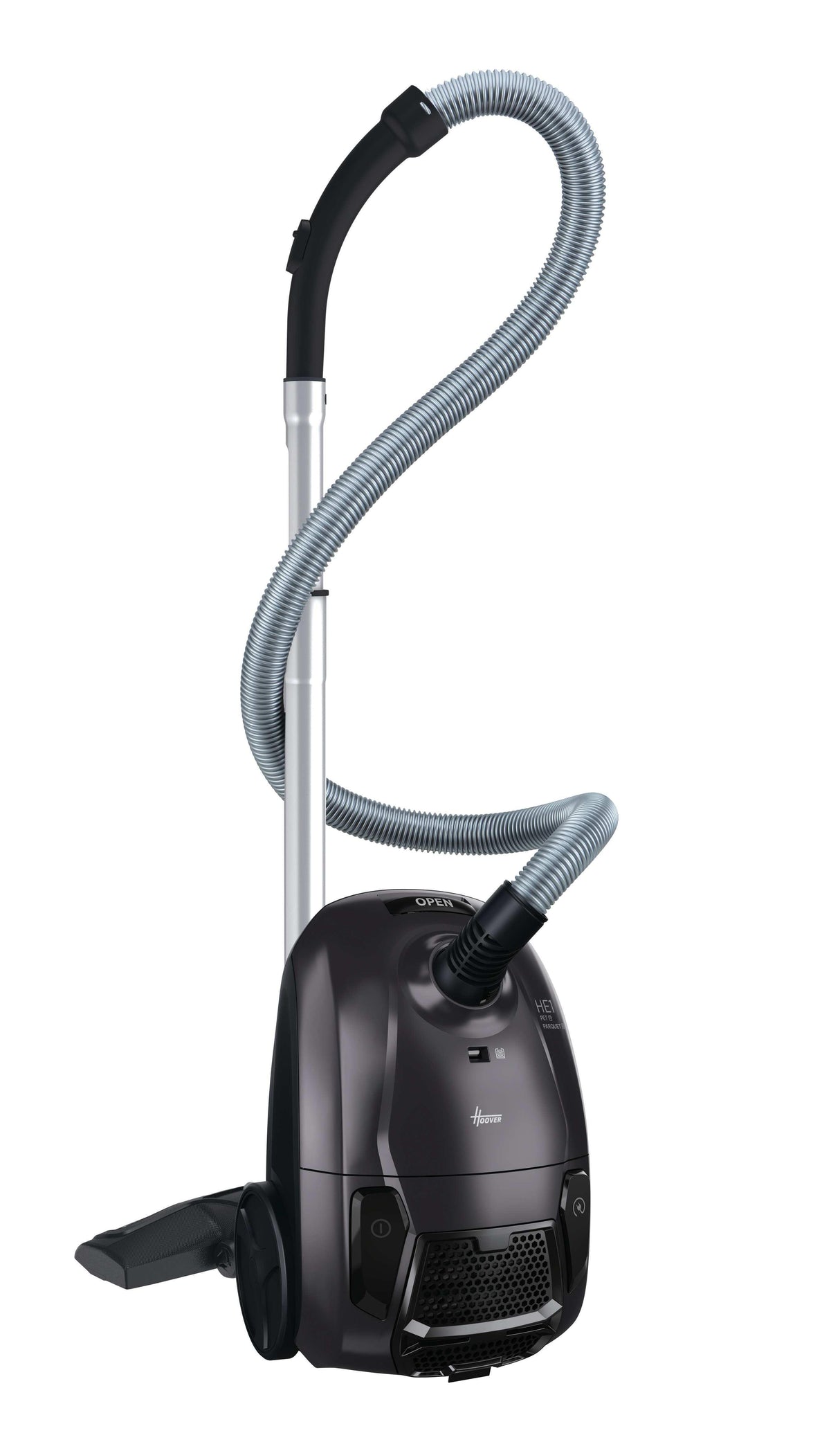 HOOVER HE1 - Aspirateur Traineau avec sac Compact et Puissant - Grande Capacité 2,5L- Haute-performance sur Sols Durs et Moquettes