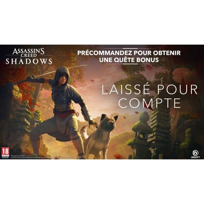 Assassin's Creed Shadows - Jeu PS5