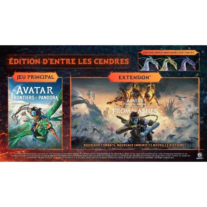 AVATAR: Frontiers of Pandora - Edition D'entre les Cendres - Jeu Xbox Series X