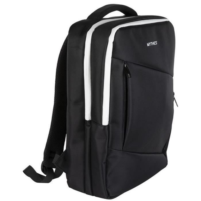 Sac a dos de transport - KONIX Mythics - Titan - Console et accessoires PS5 - Volume 16 L - Noir et blanc