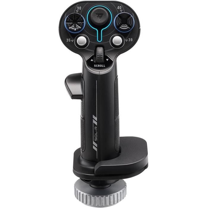 Poignée additionnelle - THRUSTMASTER - Sol-R 3 AVA Add-On Grip - Technologie HEART - 21 boutons - 6 axes