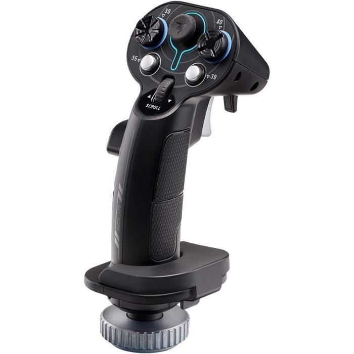 Poignée additionnelle - THRUSTMASTER - Sol-R 3 AVA Add-On Grip - Technologie HEART - 21 boutons - 6 axes