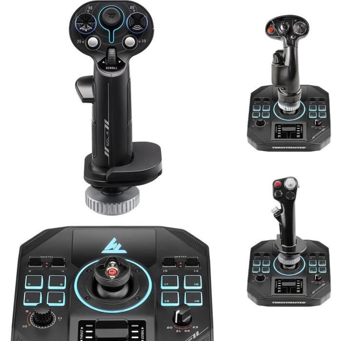 Base modulaire multi-simulation - THRUSTMASTER - Technologie HEART - Sol-R 5 Base - Compatible Windows 10/11 et logiciel TARGET