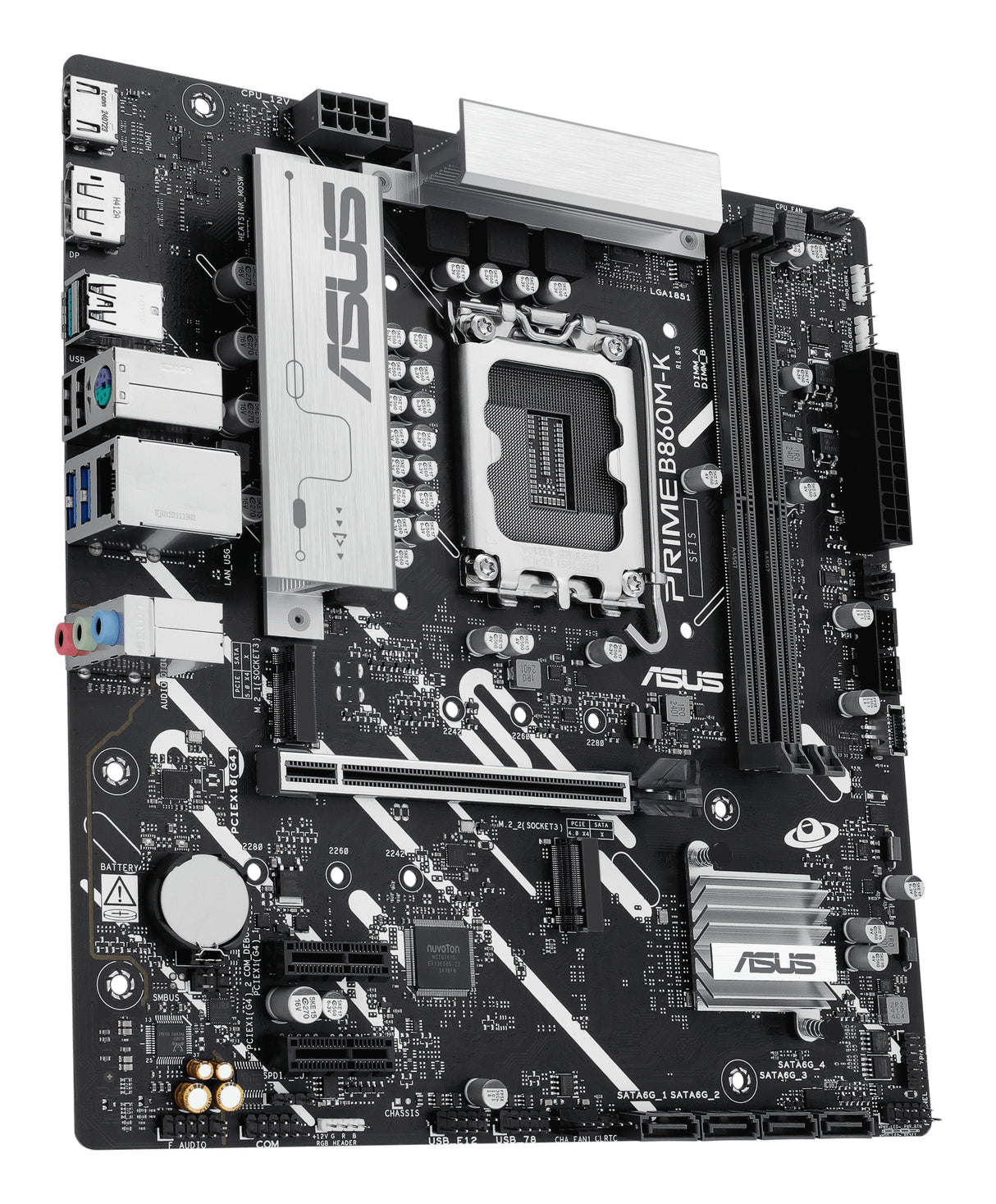 Carte mere - ASUS - PRIME B860M-K - Intel B860 LGA 1851 (Socket V1) micro ATX