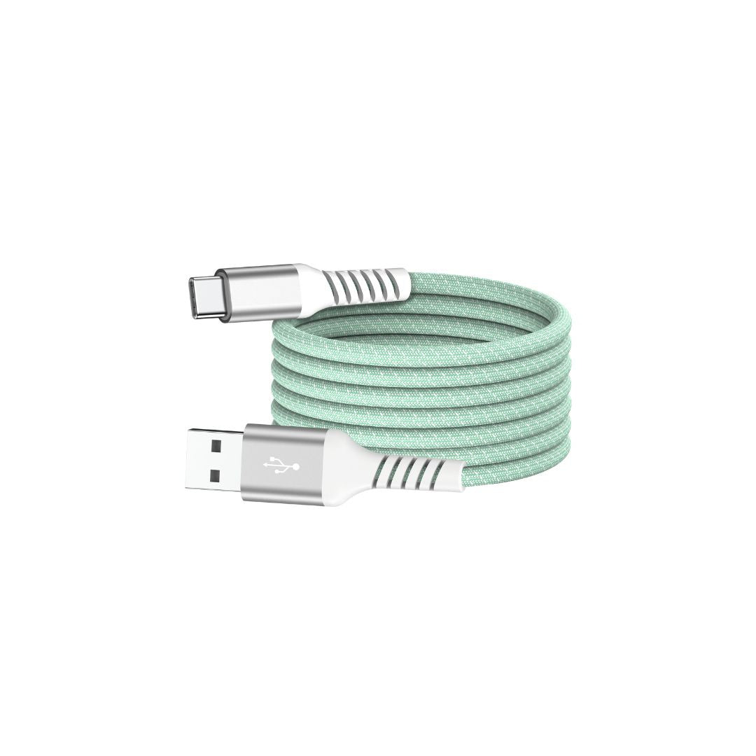 c ble USB/USB-C magnétique, USB2,0 - 20V/3A 60W, 1mètre Vert
