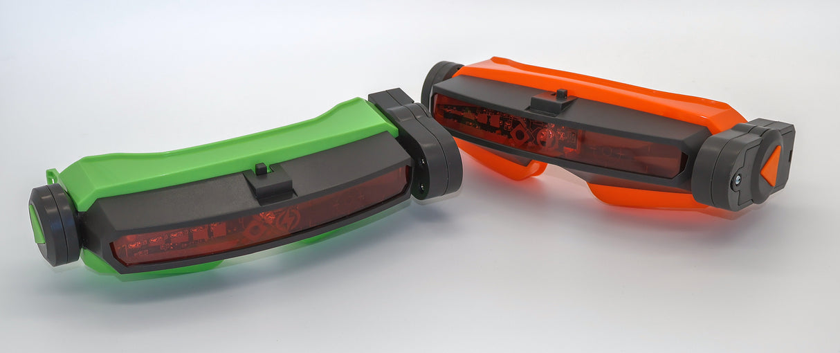 Jeu de société - MEGABLEU - Laser Shoot - Duel au laser avec masques et vies a perdre