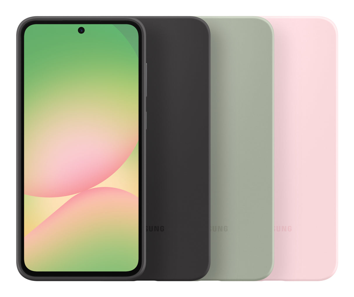 Coque et étui téléphone mobile Samsung silicone Galaxy A56 5G Noir