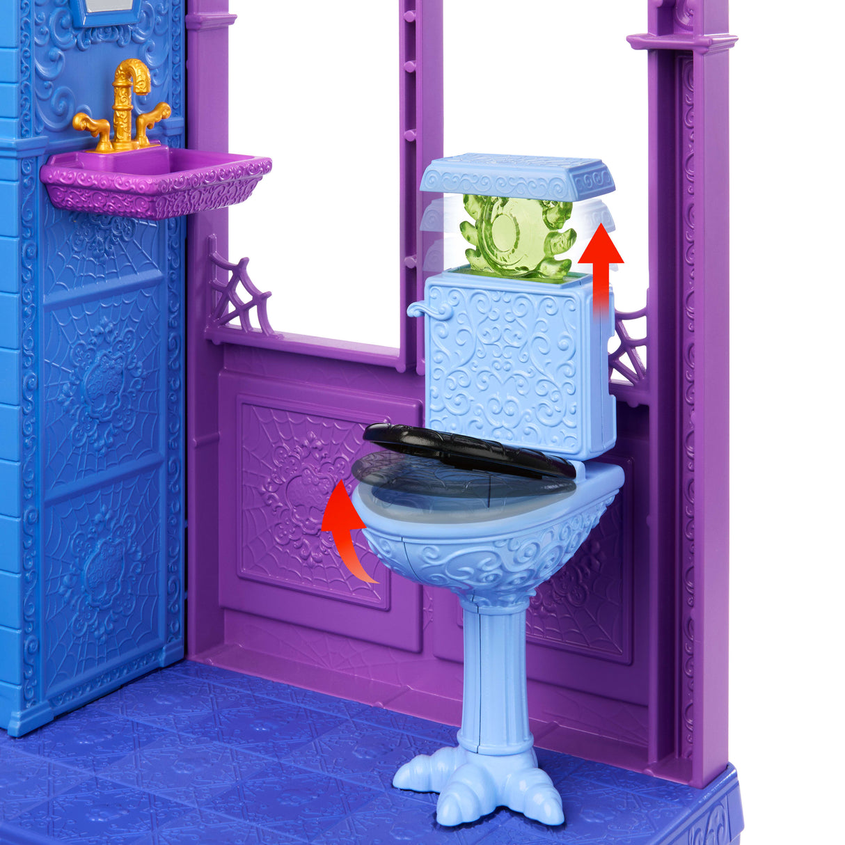 Monster High - Hôtel Bouh-tique - Maison de poupée et accessoires - Monster High - JBF16