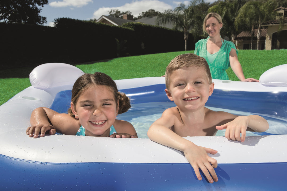 Piscine gonflable - Bestway - Family Fun - 2 anneaux - 575L