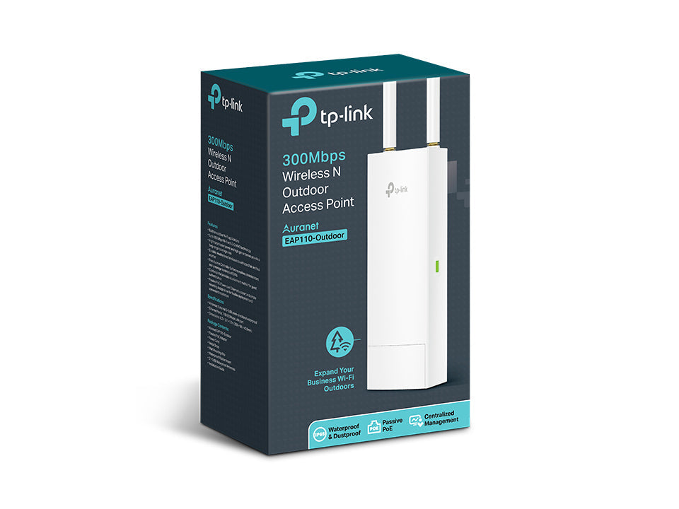 Point d'Acc�s ext�rieur WIFI TP-Link EAP110 PoE (300N)