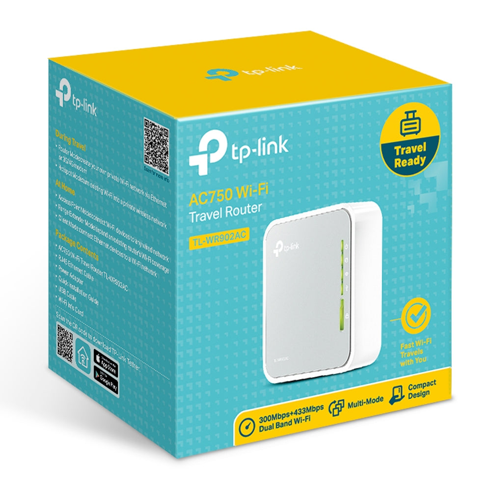 Routeur WiFi TP-Link Archer TL-WR902AC (AC750)