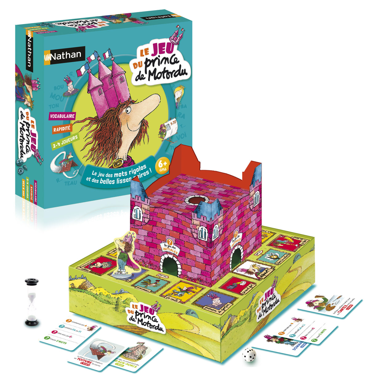 NATHAN - Le Jeu du Prince de Motordu - Jeu de Société