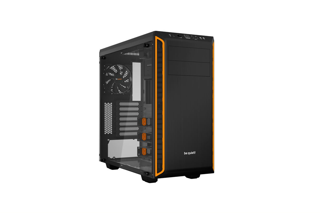 Boitier Moyen Tour ATX be quiet! Pure Base 600 avec panneau vitré (Noir/Orange)