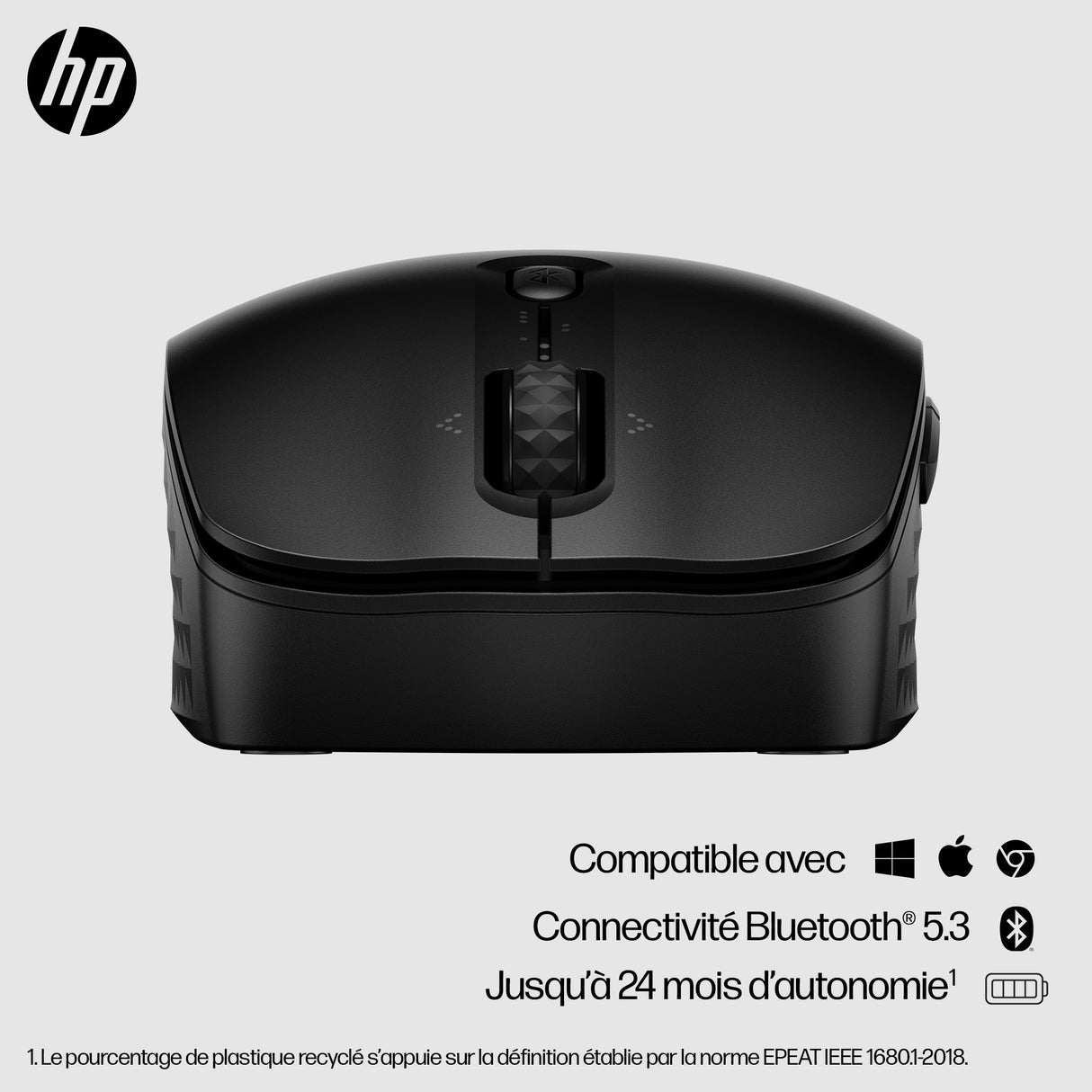 Souris sans fil Bluetooth Programmable HP 420 (Noir)