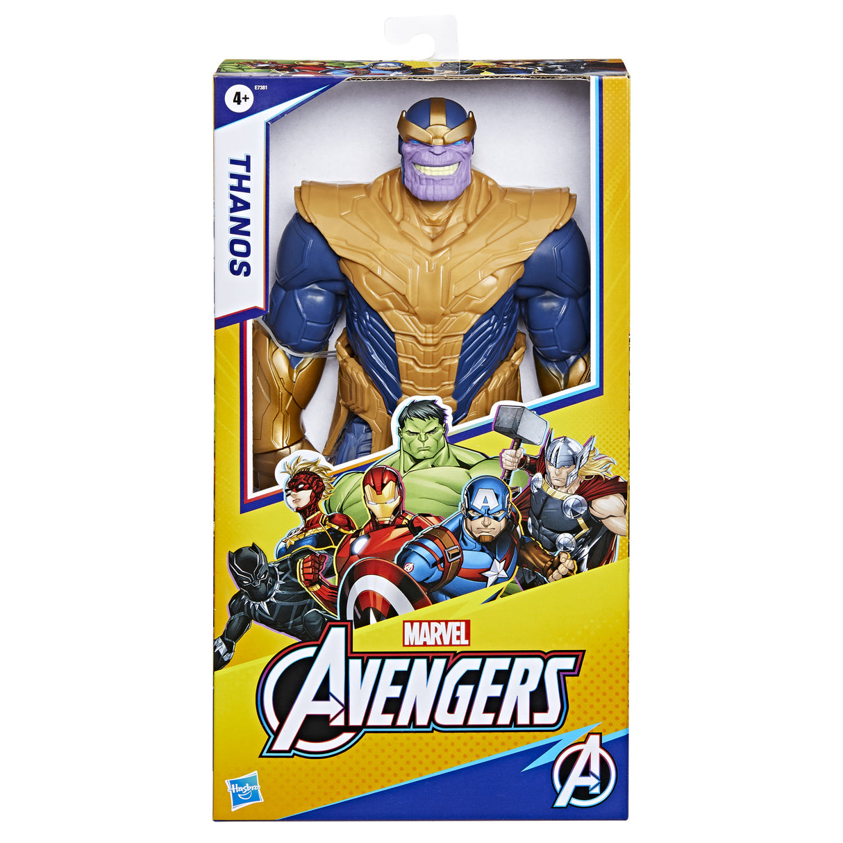 Figurine Thanos 30 cm, jouet Avengers Titan Hero Series pour enfants a partir de 4 ans, Marvel