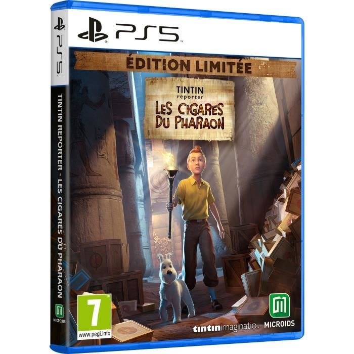 Tintin Reporter - Les Cigares Du Pharaon - Jeu PS5 - Edition LimitÈe