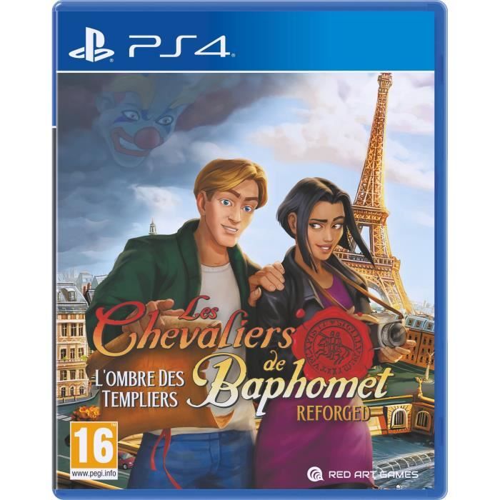 Les Chevaliers de Baphomet - L'Ombre des Templiers : Reforged - Jeu PS4