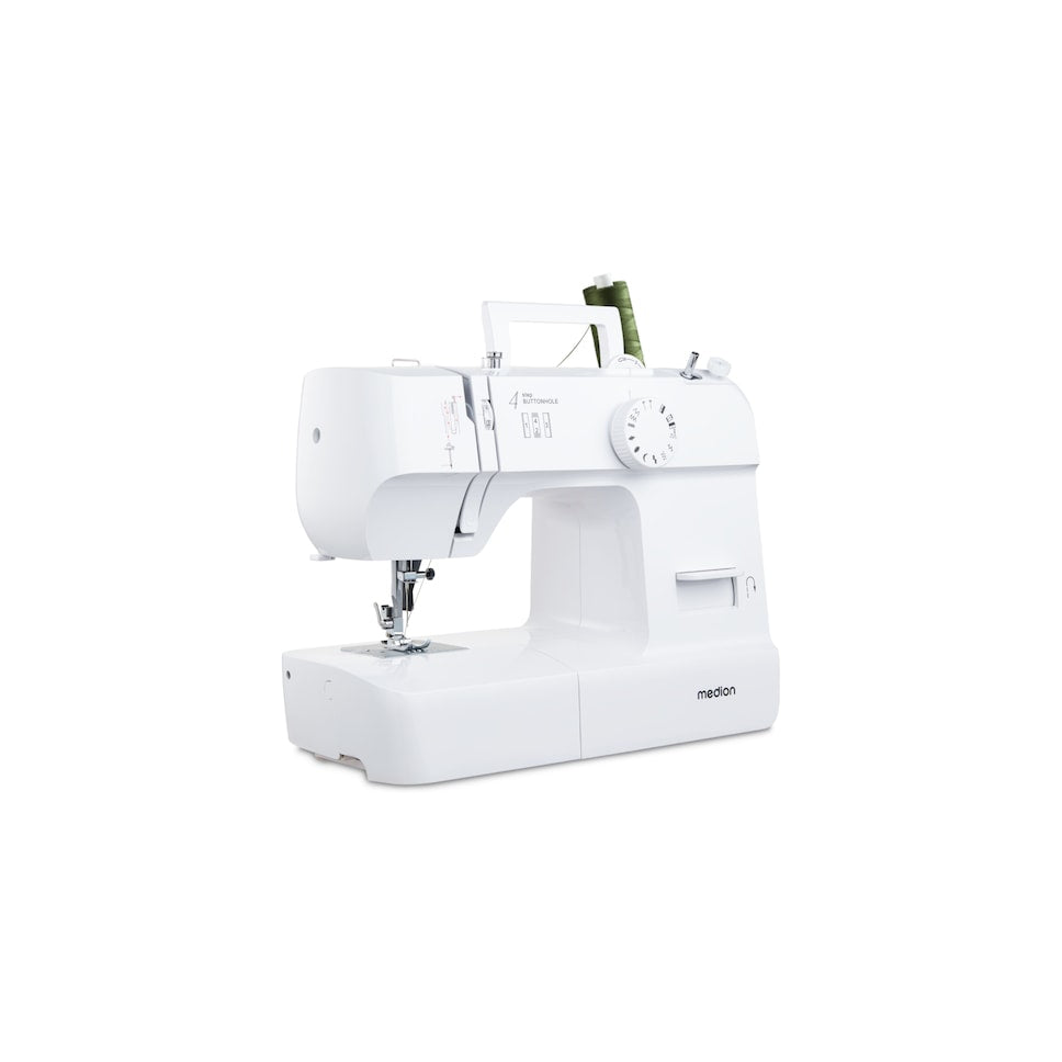 Machine a Coudre - MEDION - SM 70 - 71W - 12 Points - 700 tr/min - LED - Blanc
