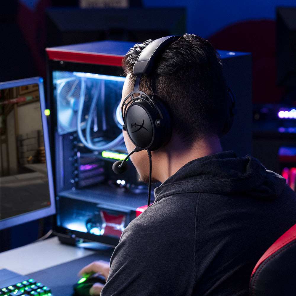 Casque Gamer sans fil HyperX Cloud Alpha (Noir/Rouge)
