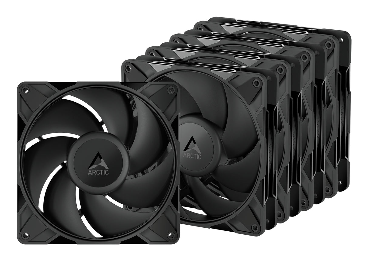 Lot de 5 Ventilateurs de boitier Arctic P14 Pro PST - 14cm (Noir)