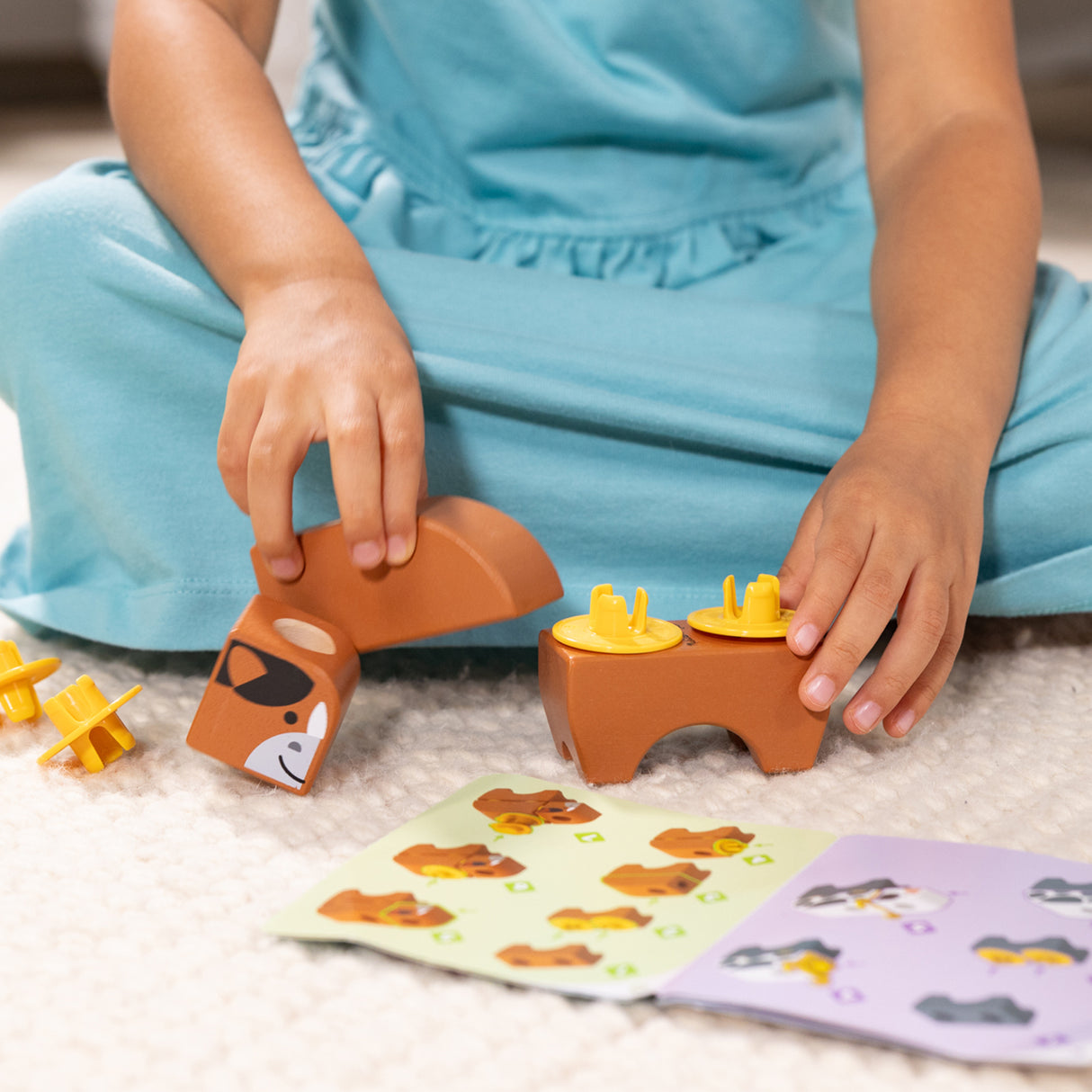 Blockables - La ferme - 56 pieces - des 2 ans - Melissa & Doug