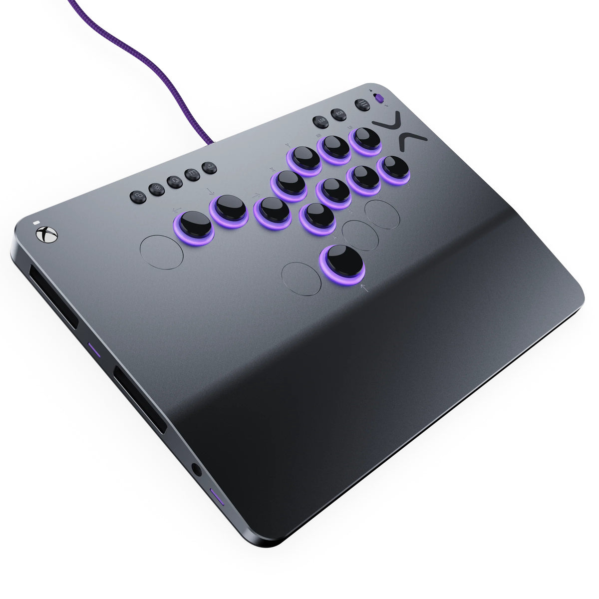 Manette de combat sans levier - Xbox - Victrix Pro KO Leverless Fight Stick - Gris