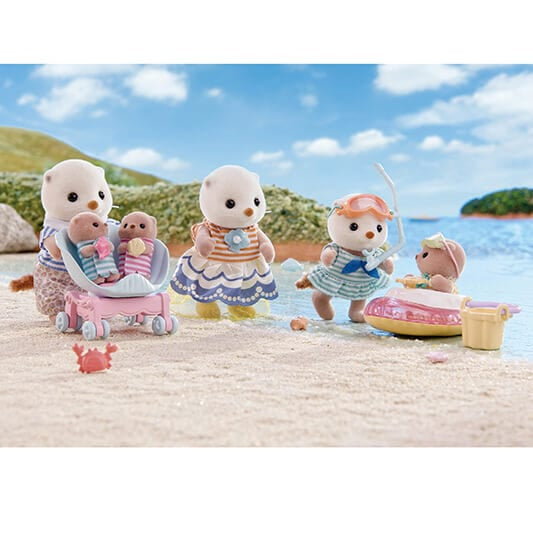 La famille Loutre de mer - Sylvanian Families - 5803