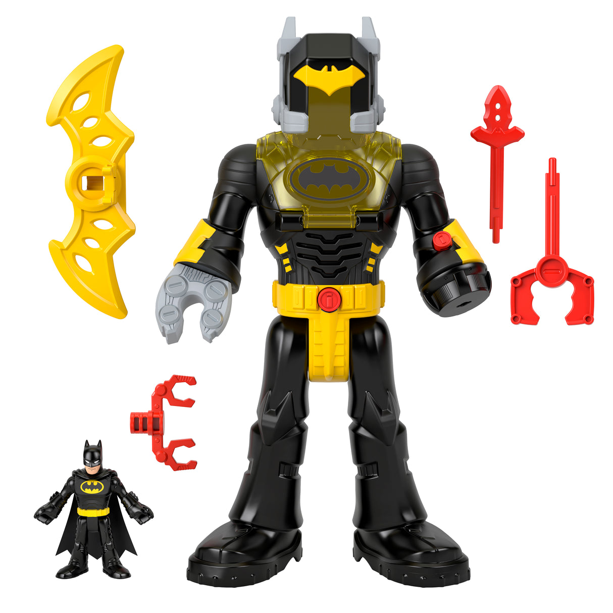 Imaginext Batman dans son Exosquelette - Fisher-Price figurine DC Super Friends - Des 3 ans - HYG31