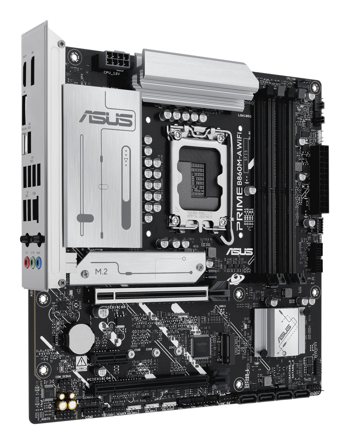 Carte mere - ASUS - PRIME B860M-A WIFI - Intel B860 LGA 1851 (Socket V1) micro ATX
