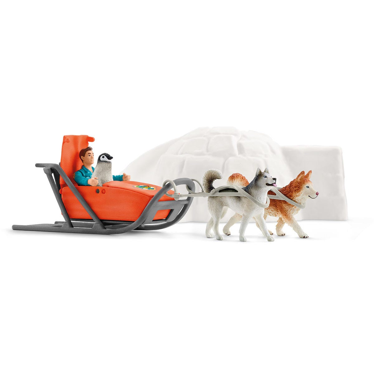Coffret Expédition en Antarctique, figurines animaux sauvages, Schleich 42558 Wild Life, Pour enfant des 3 ans