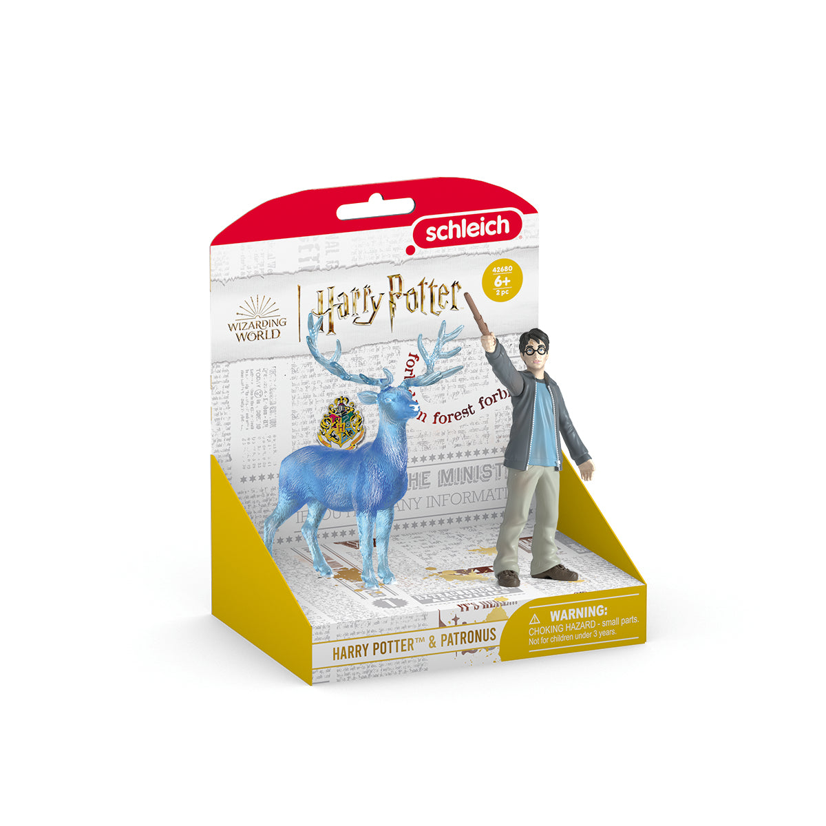 Figurines Harry et son Patronus, Schleich 42680 Harry Potter, Pour enfant des 6 ans