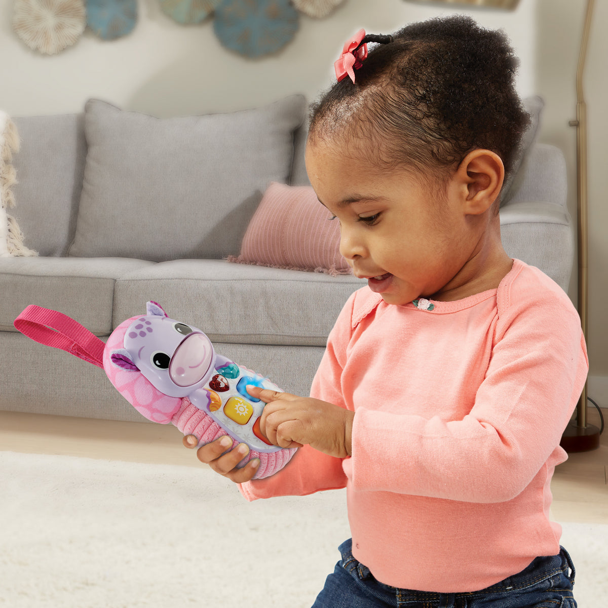 VTECH-ALLO BEBE TOUDOUX ROSE