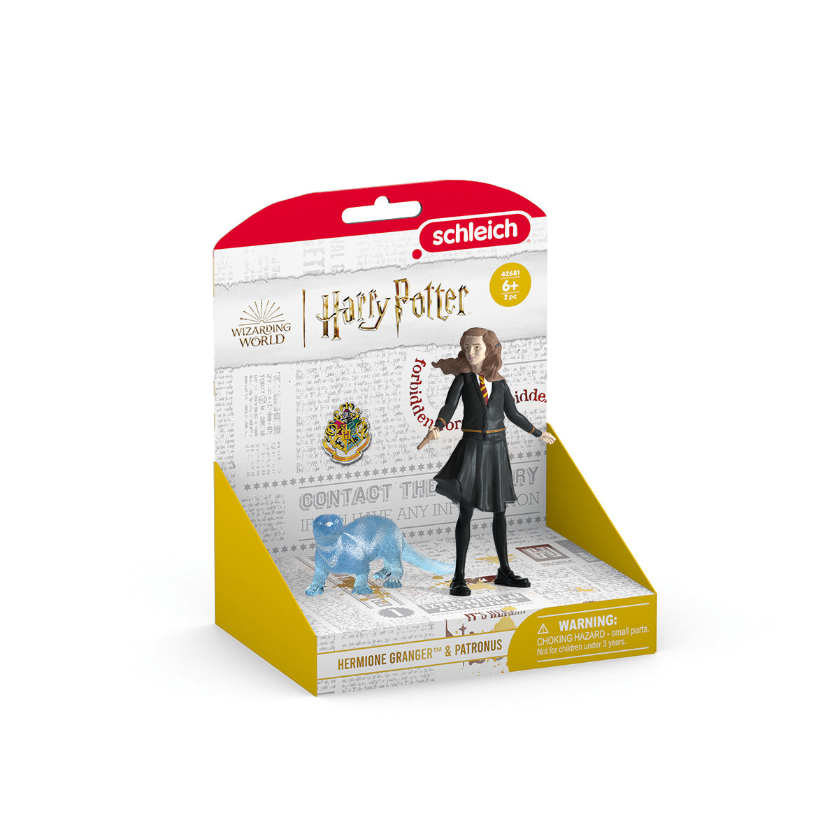Figurines Hermione et son Patronus, Schleich 42681 Harry Potter, Pour enfant des 6 ans