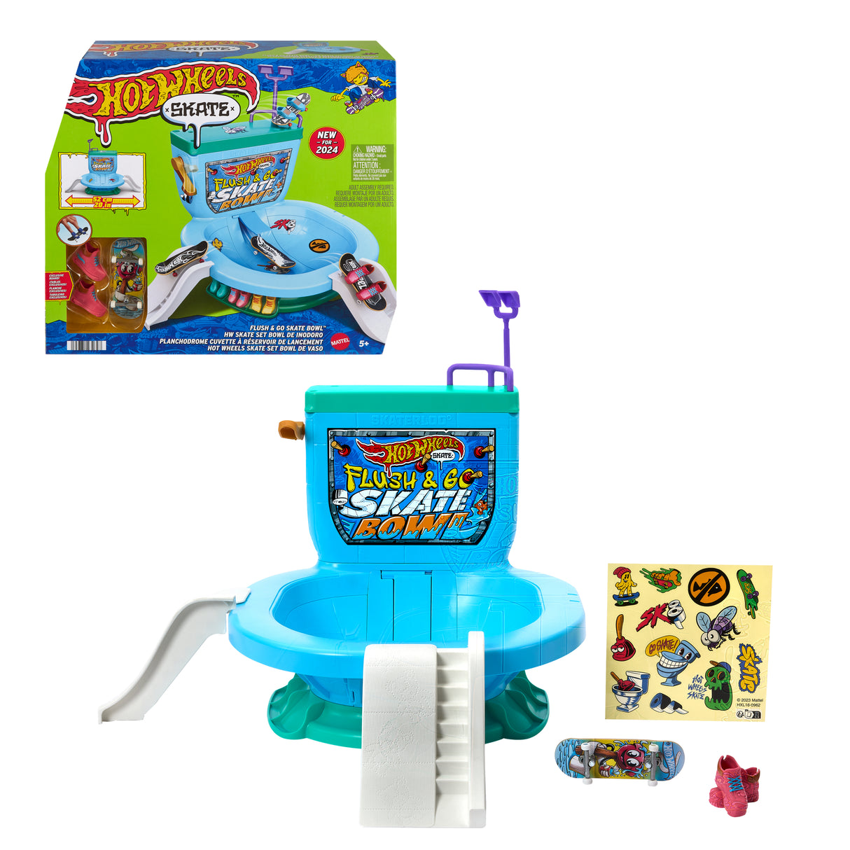 Hot Wheels Skate-Tirez la Chasse : C'est Parti !-Coffret fingerboard HXL16