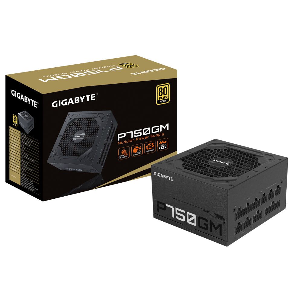 Alimentation ATX Gigabyte P750GM - 750W (Noir)