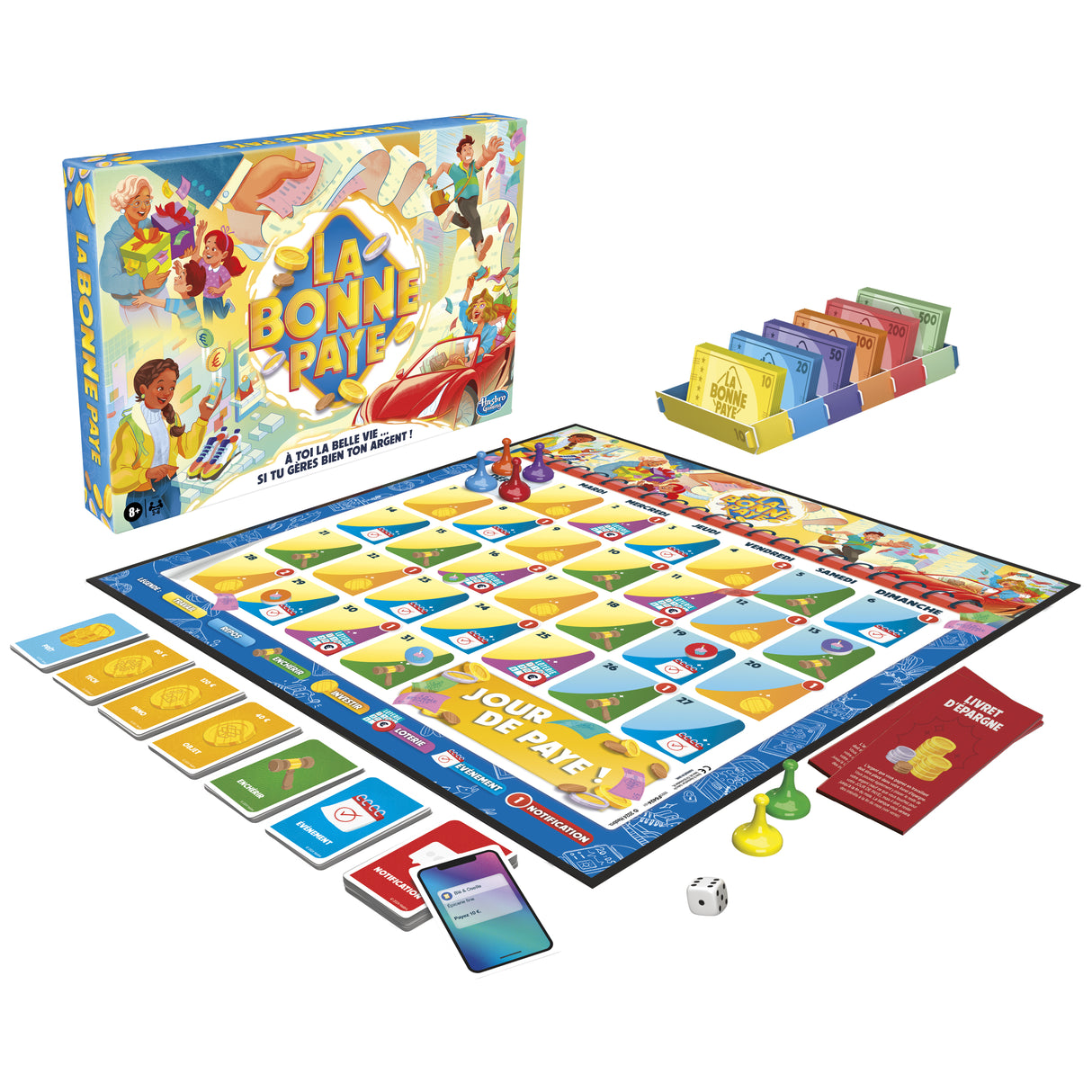 La Bonne Paye, nouvelle génération, Jeu de société en Famille, a partir de 8 Ans, 2 a 6 Joueurs