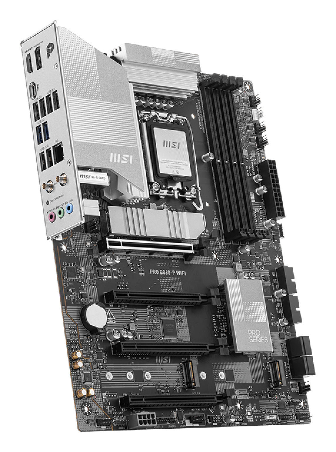 Carte mere - MSI - PRO B860-P WIFI - LGA 1851 - DDR5-SDRAM - Wi-Fi 7 - ATX