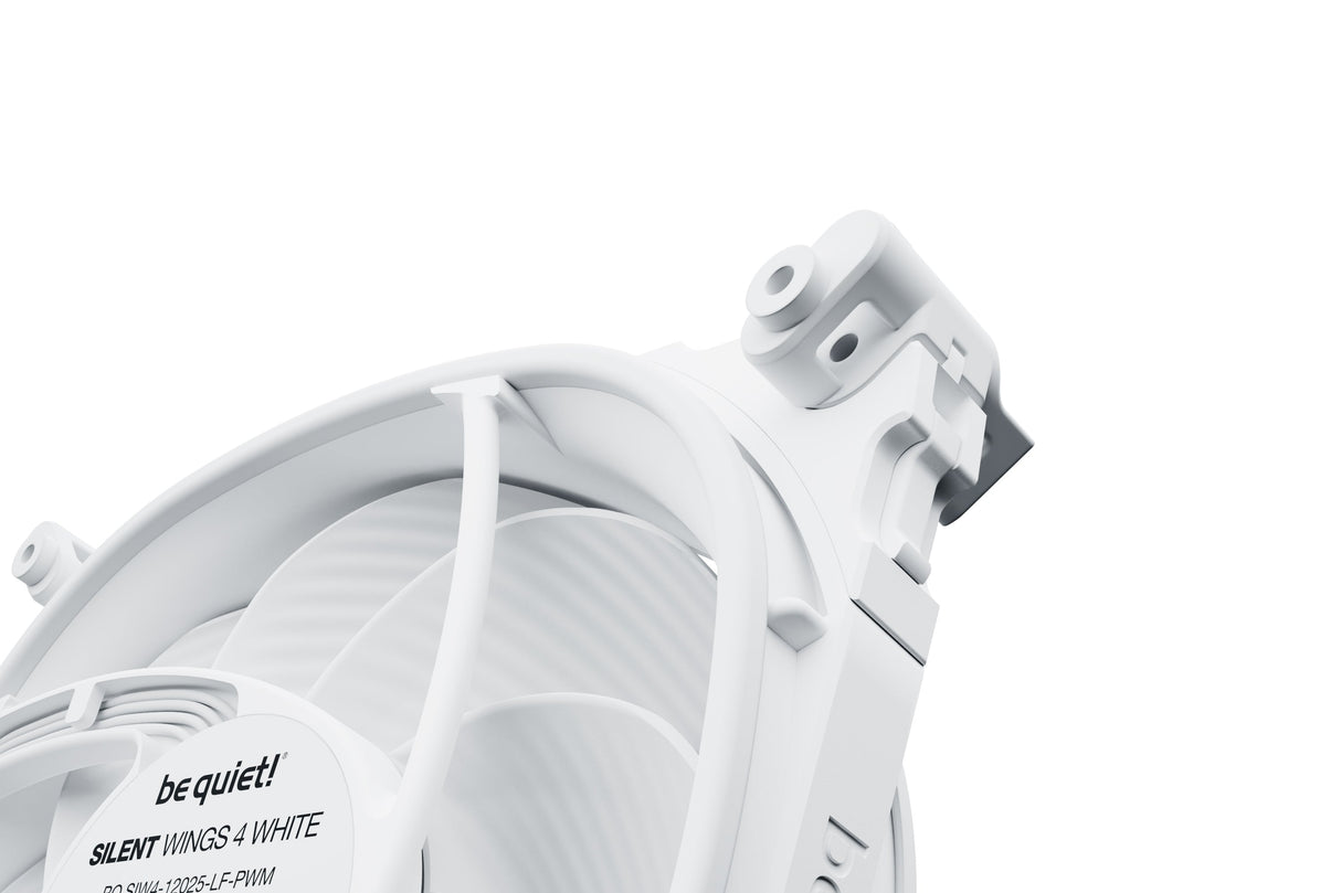 Ventilateur de boitier be quiet! Silent Wings 4 Haute-vitesse - 12cm (Blanc)