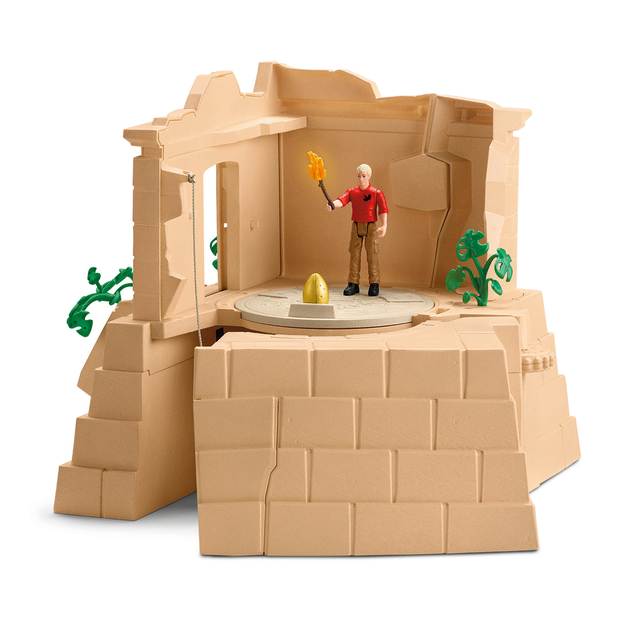 Grande Conquete du temple perdu, Playset figurines, SCHLEICH 42656 Dinosaurs, Des 4 ans
