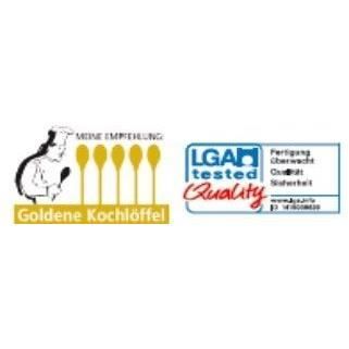 Faitout fonte d'aluminium - GSW - BOLERO - 28 cm - Induction - Gris / Blanc