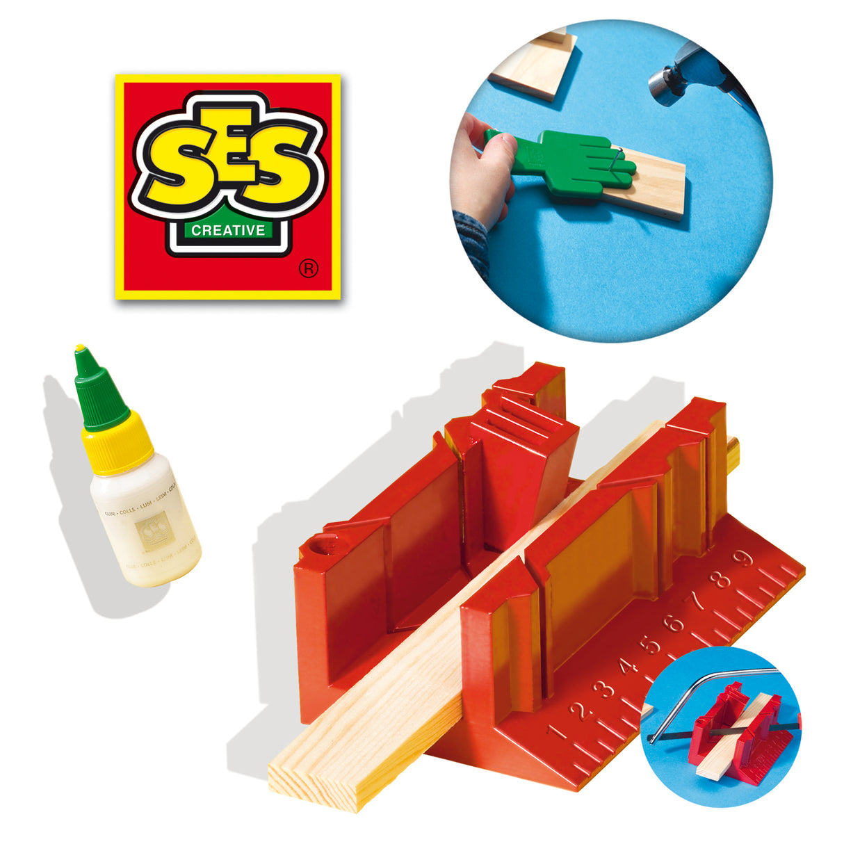 Atelier de menuiserie grande - SES CREATIVE - Kit complet - Jouets en bois