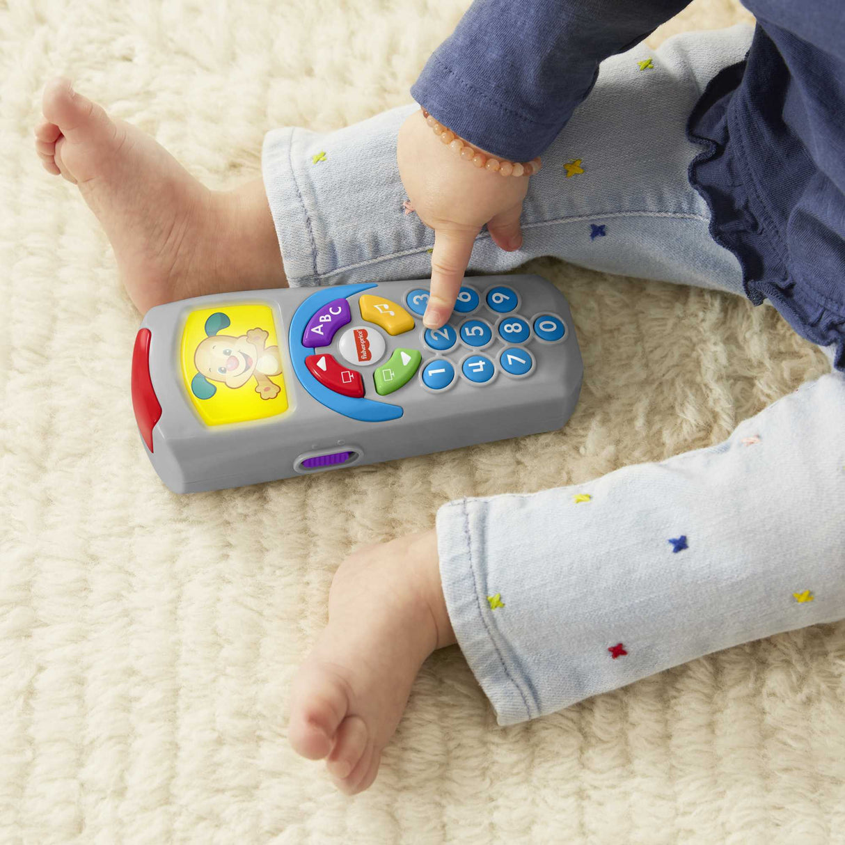 Fisher-Price-La Télécommande de Puppy-Jouet d'éveil musical pour bébés HXB87